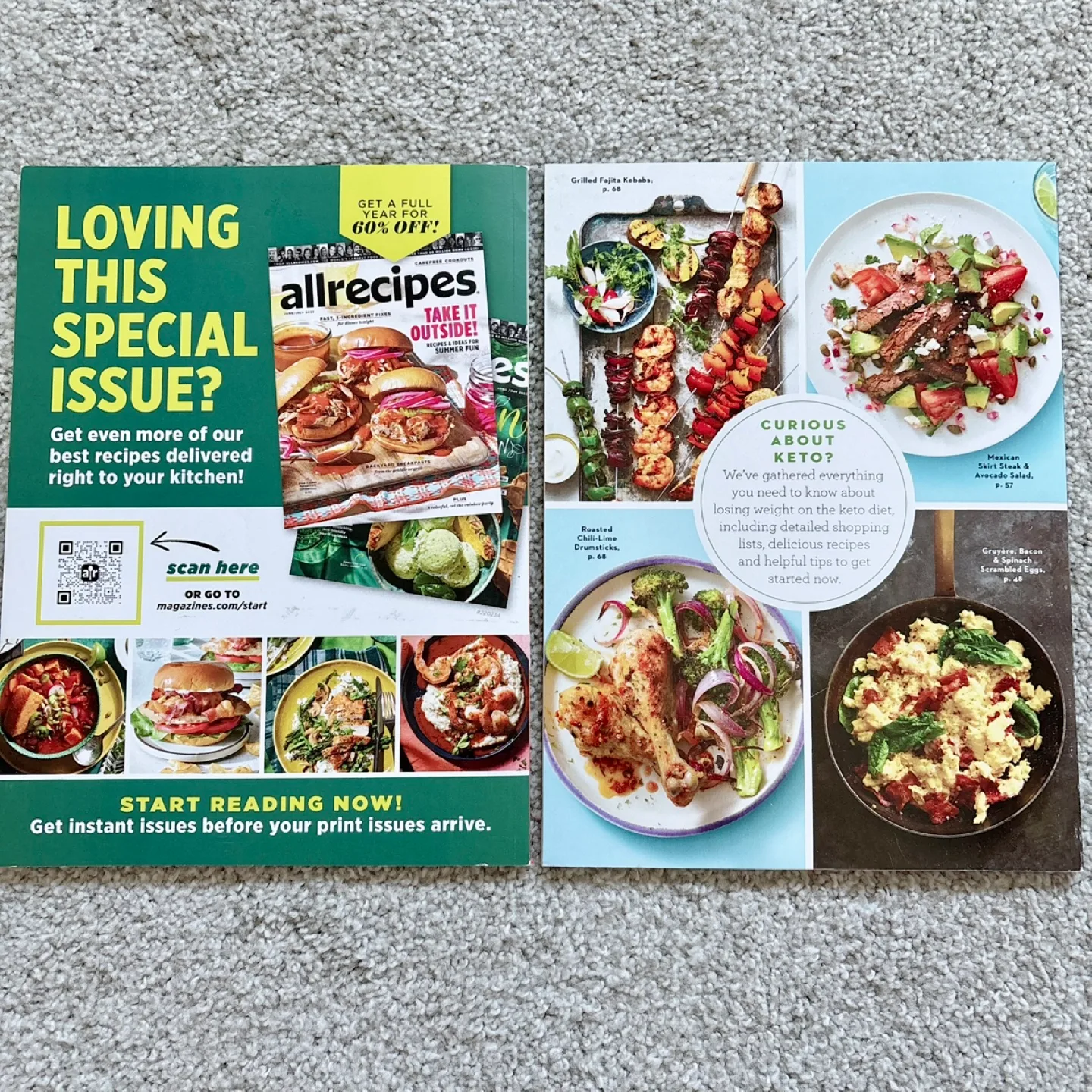 New recipe books, air fryer & keto 101 recipes magazines image indicator(3)