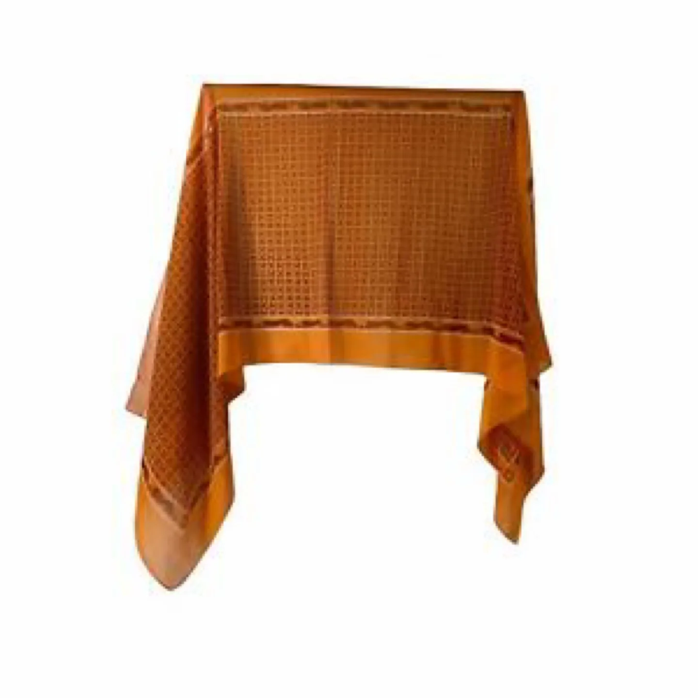 Elfy Herabian Orange Silk Scarf image indicator(3)