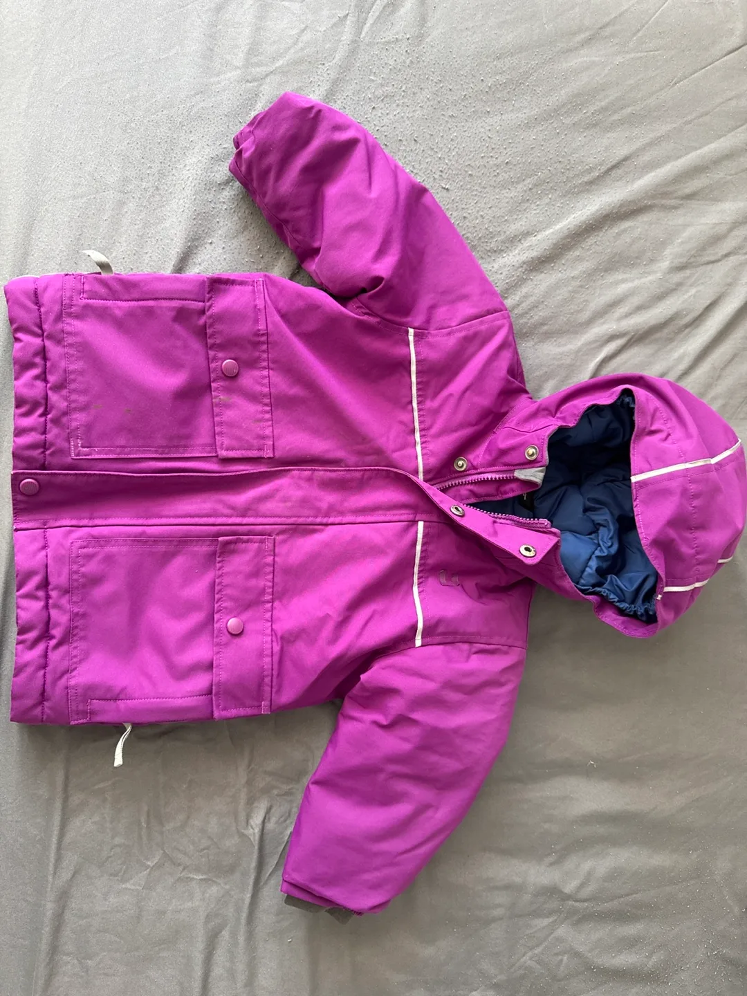 MEC Purple Winter Jacket  kids - Size 2 thumbnail