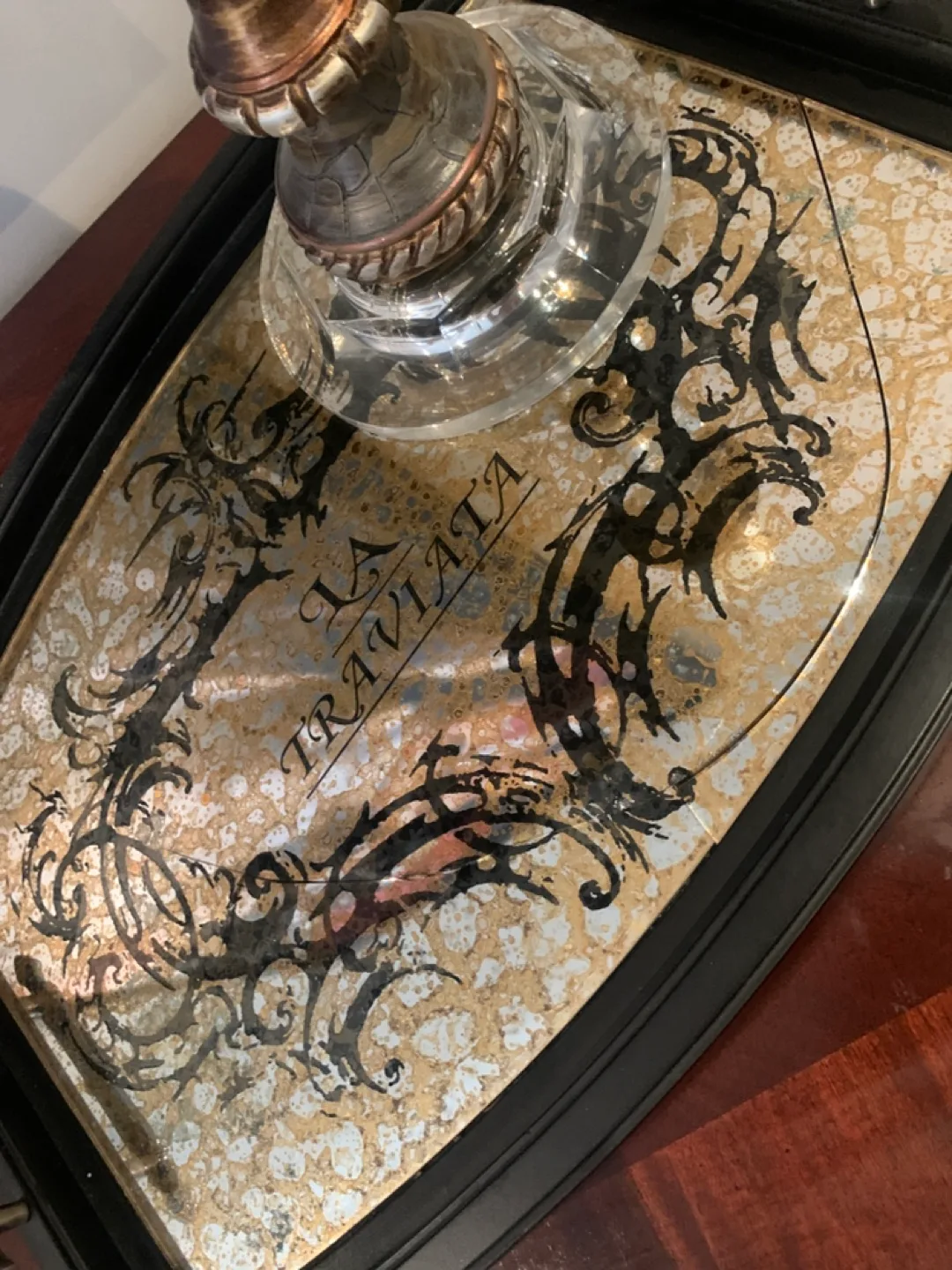 Candle holder with La Traviata Decorative Tray image indicator(2)