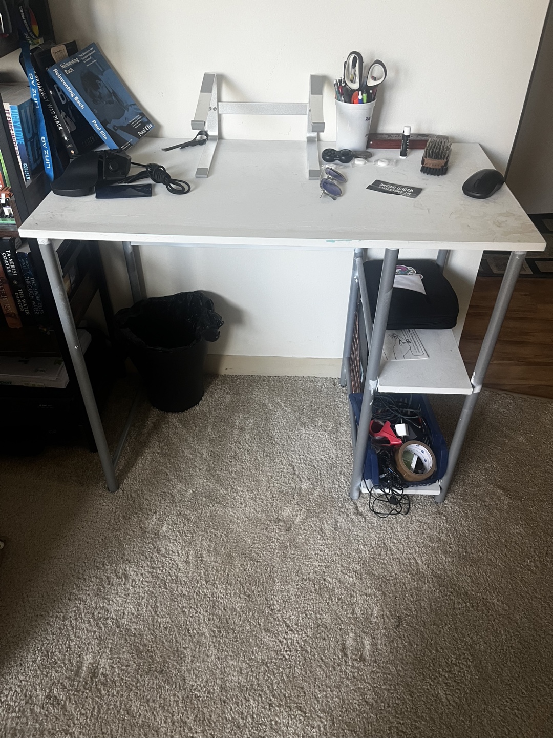 Simple White Desk