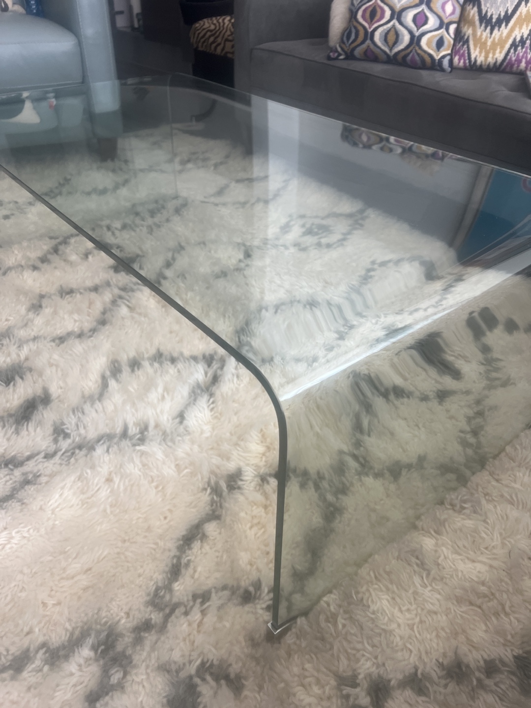 Glass Coffee Table - photo 2