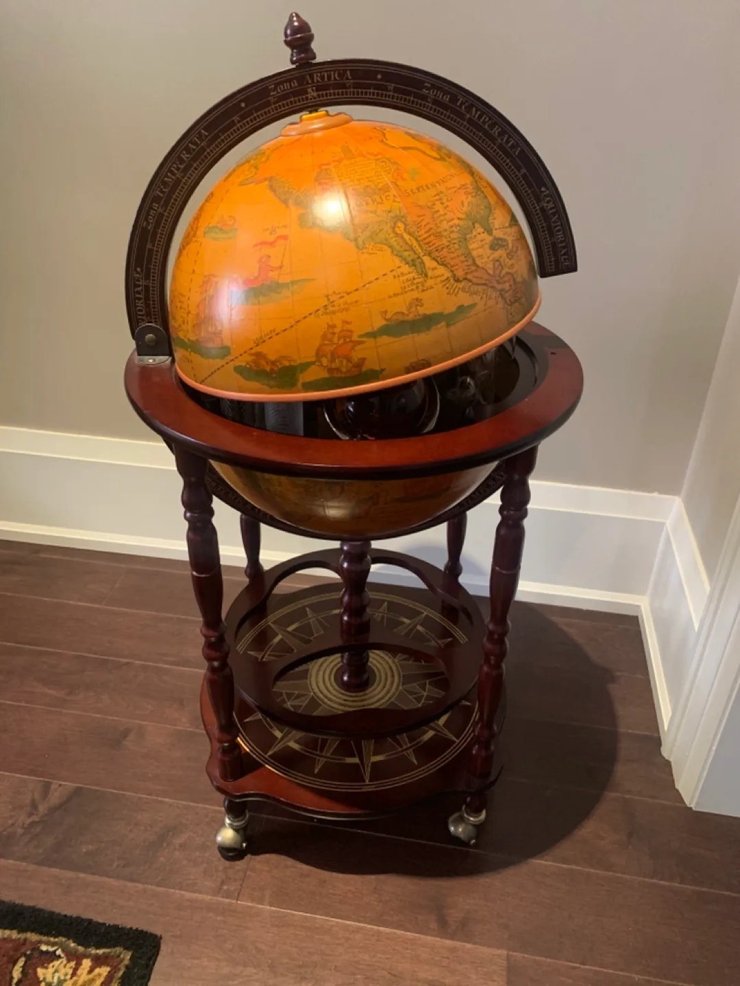 Globe Bar Cart thumbnail