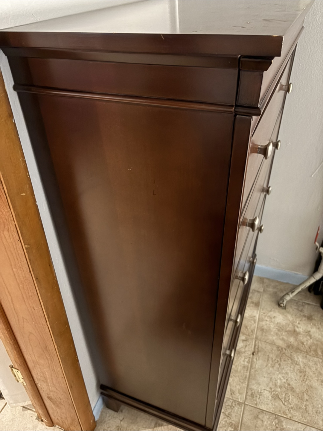 Wood 5-Drawer Dresser - photo 4