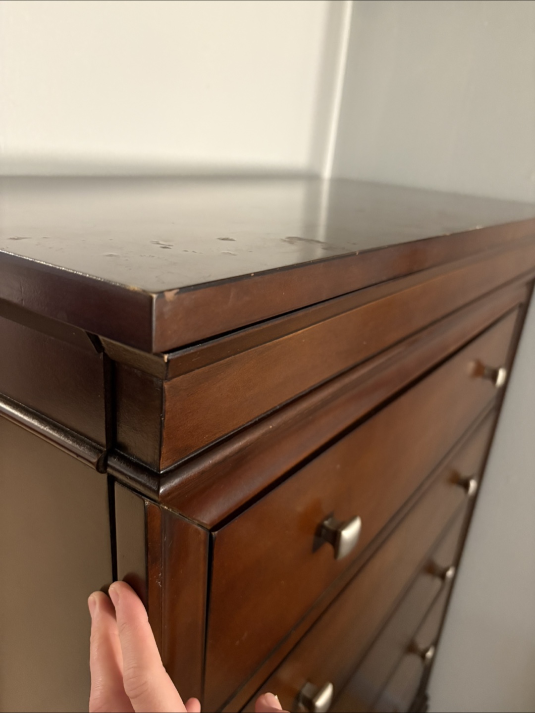 Wood 5-Drawer Dresser - photo 2