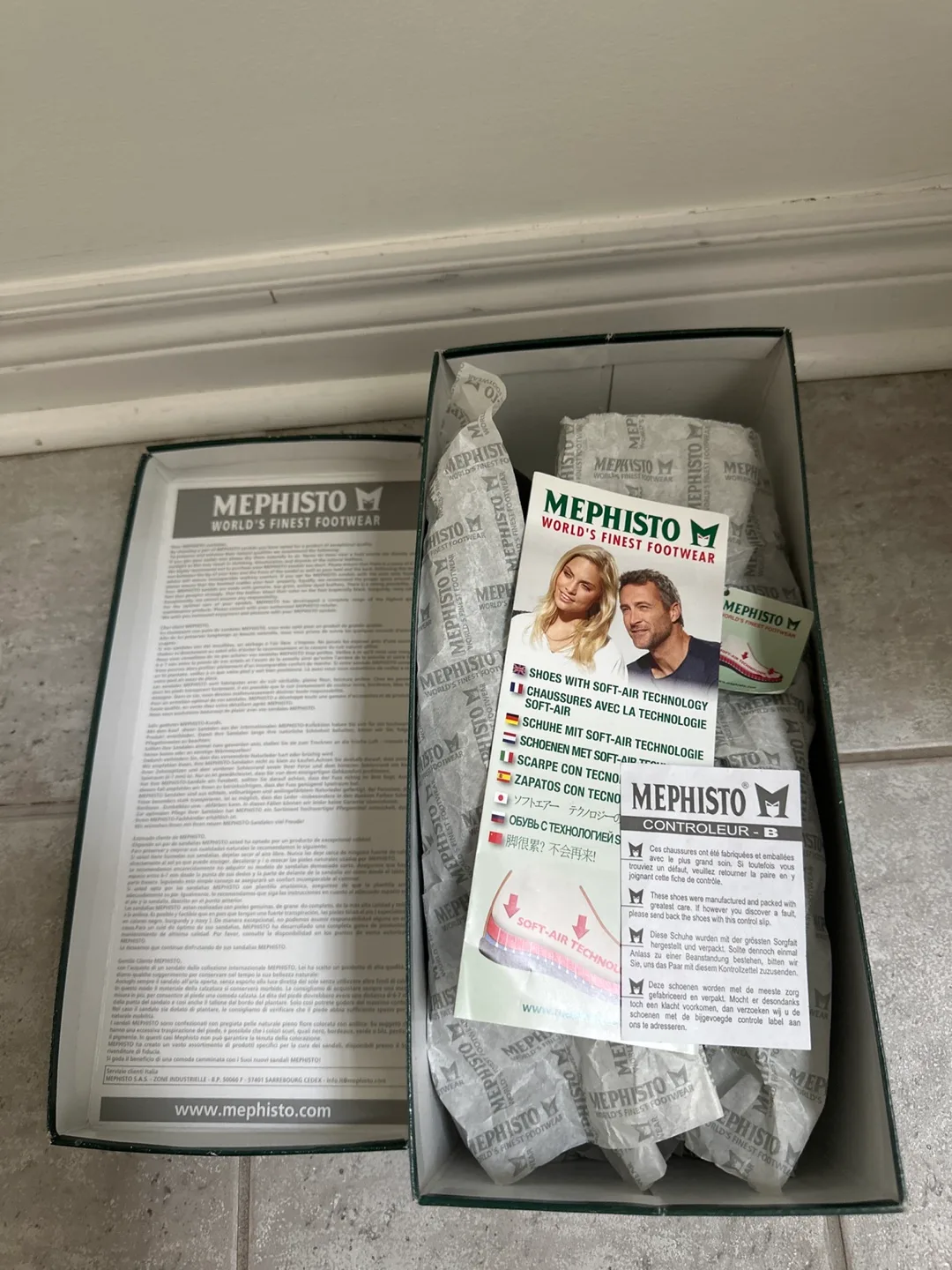 Mephisto Nathan Black Sandals Size 8 image indicator(6)