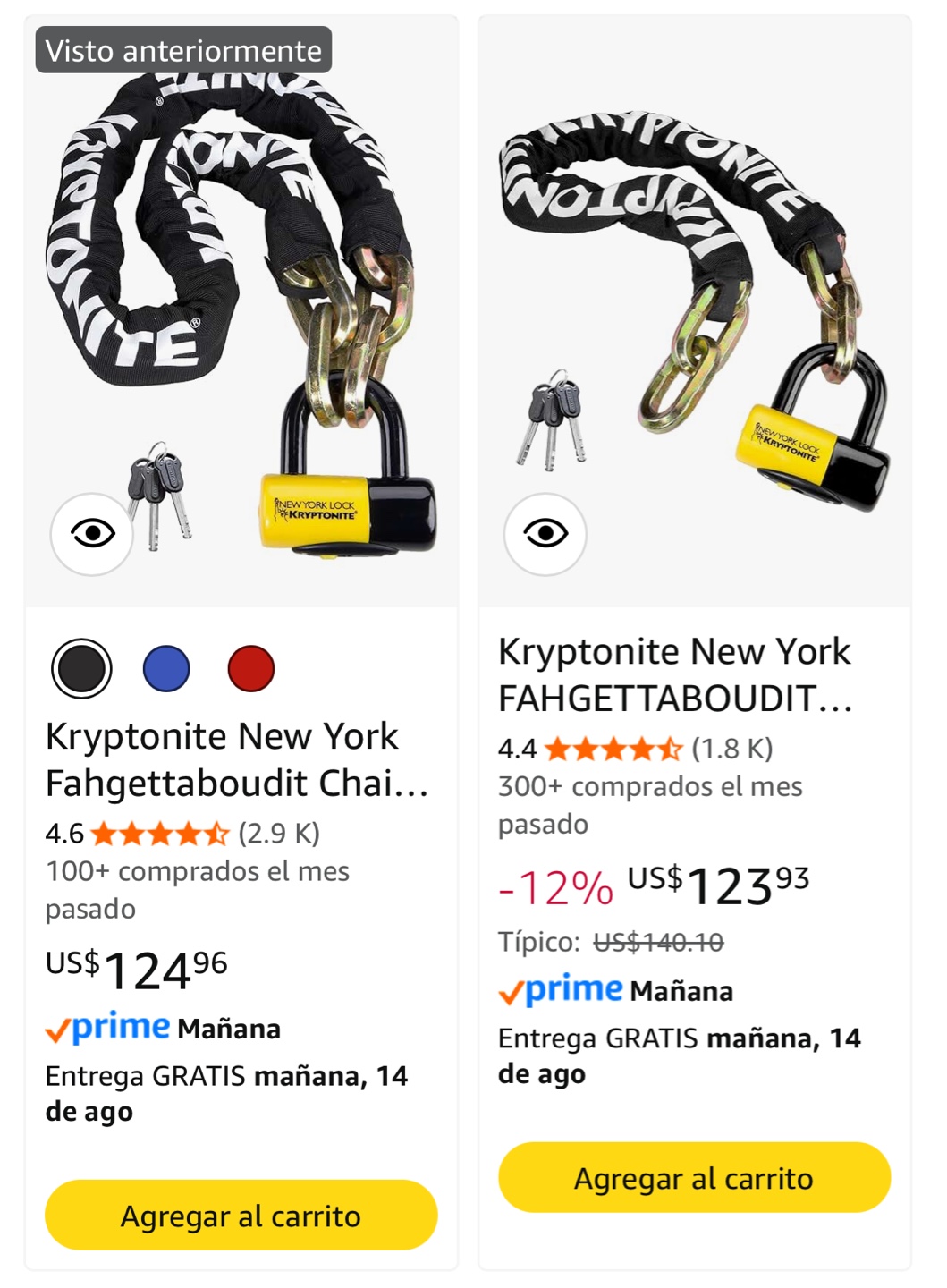 Kryptonite New York Fahgettaboudit Chain & Lock - photo 2