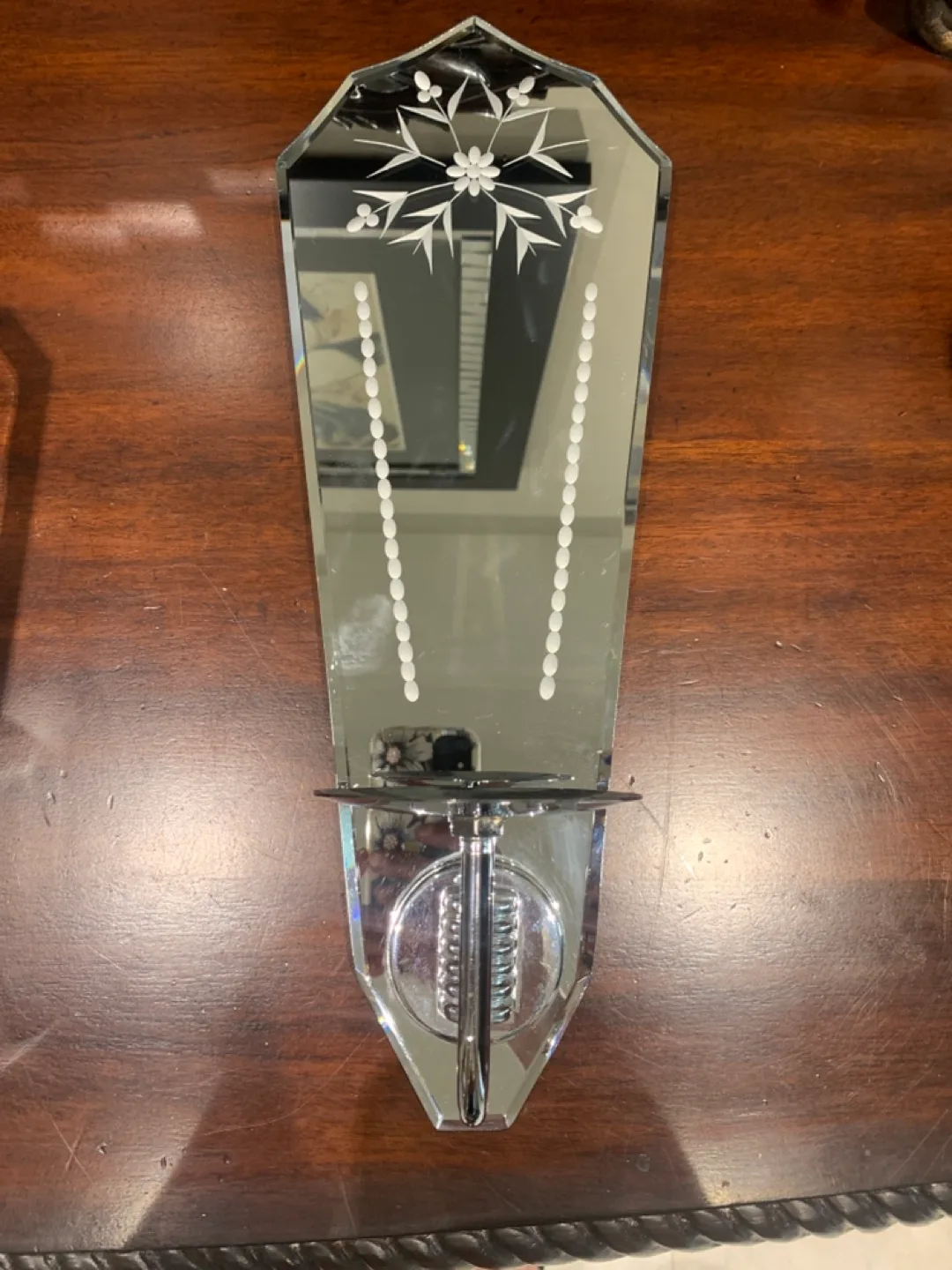 Set of Venetian Mirrored Wall Sconces - Pair image indicator(2)