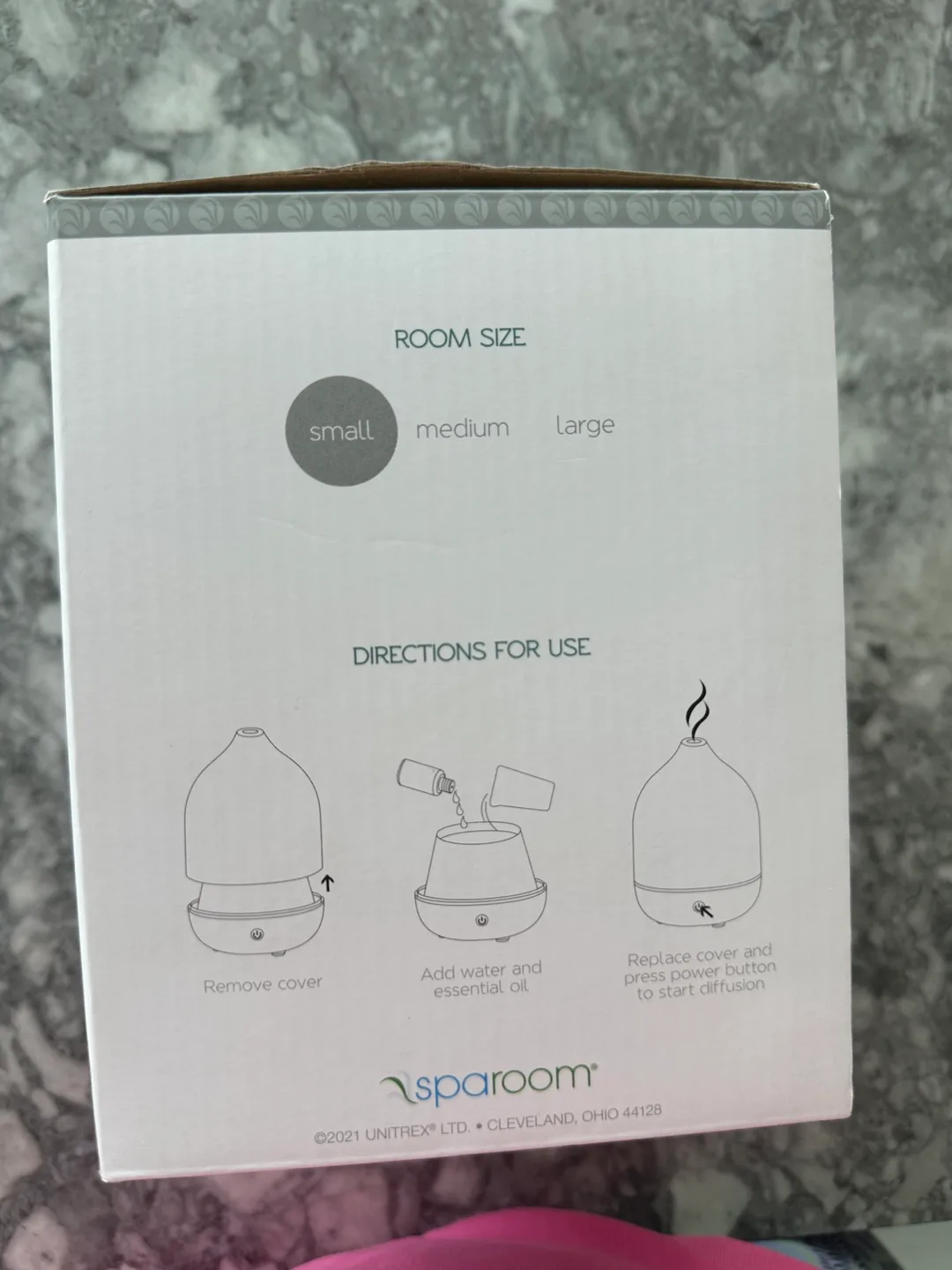 Sparoom Essential Oil Diffuser - New in Box! image indicator(3)