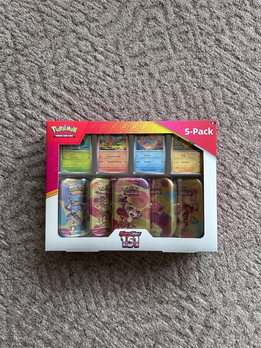 Pokemon - 151 mini tin 5 pack