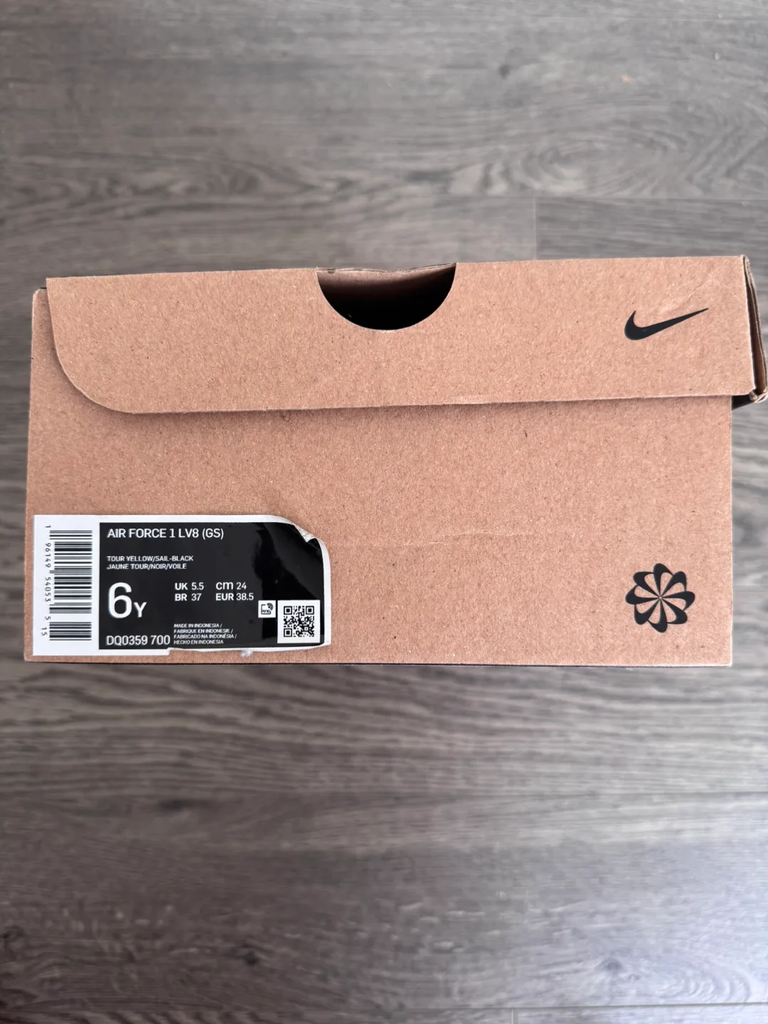 Nike Air Force 1 LV8 GS - Youth Size 6Y (Fits 7.5 Women / 24CM) image indicator(4)