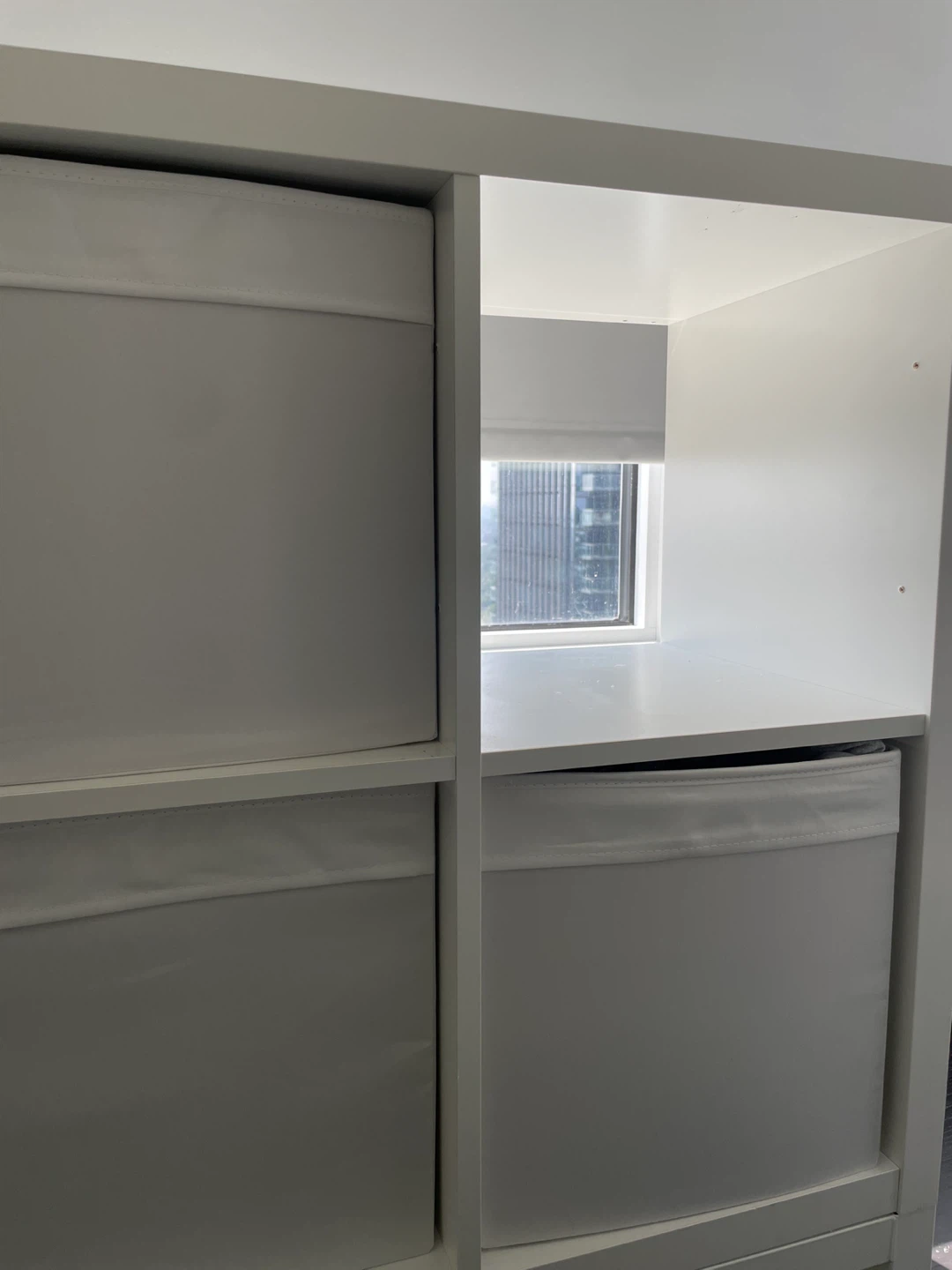 IKEA KALLAX White Shelving Unit - photo 4