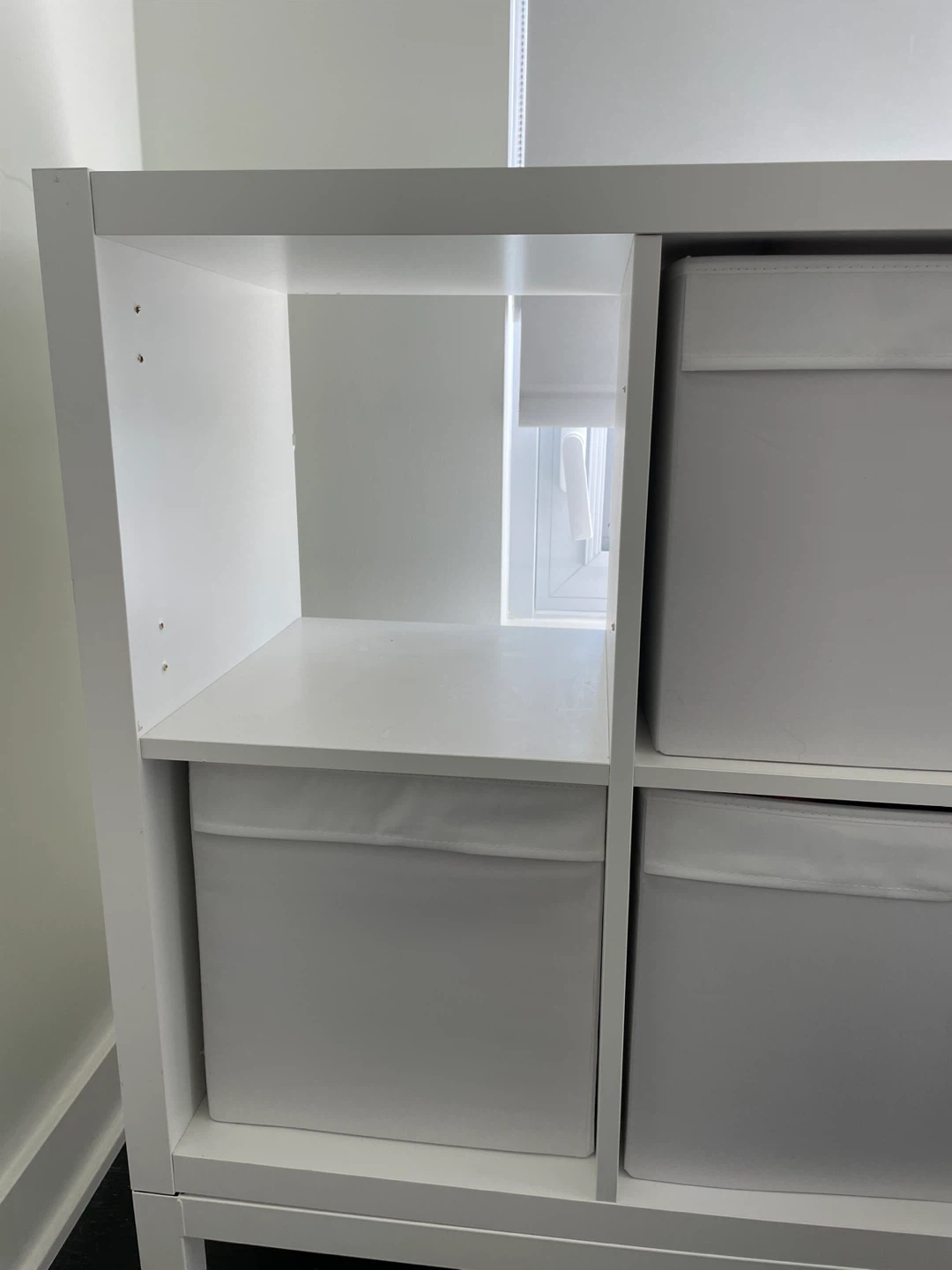IKEA KALLAX White Shelving Unit - photo 3
