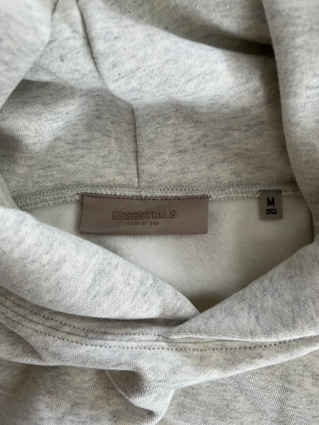 Light Oatmeal Essentials Hoodie image indicator(5)