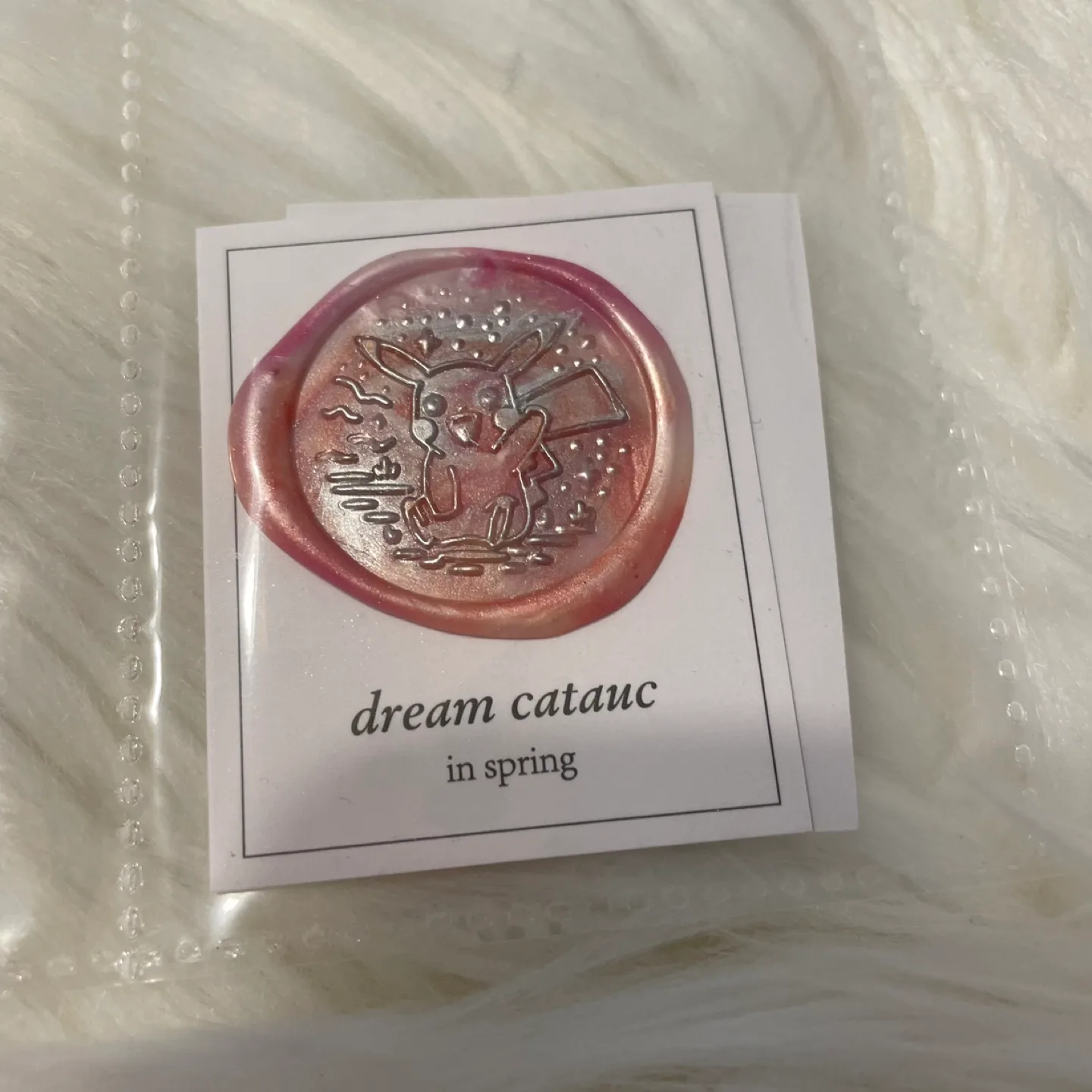 Handmade Pikachu Wax Seals Stickers image indicator(4)