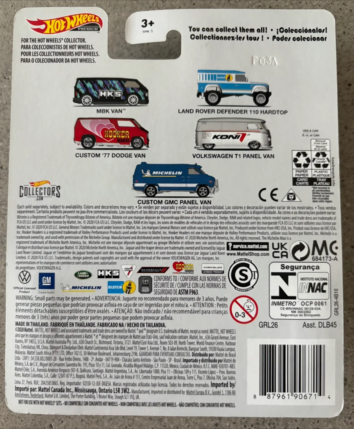 Hot Wheels Premium Hooker Headers Custom 77 Dodge Van New image indicator(4)