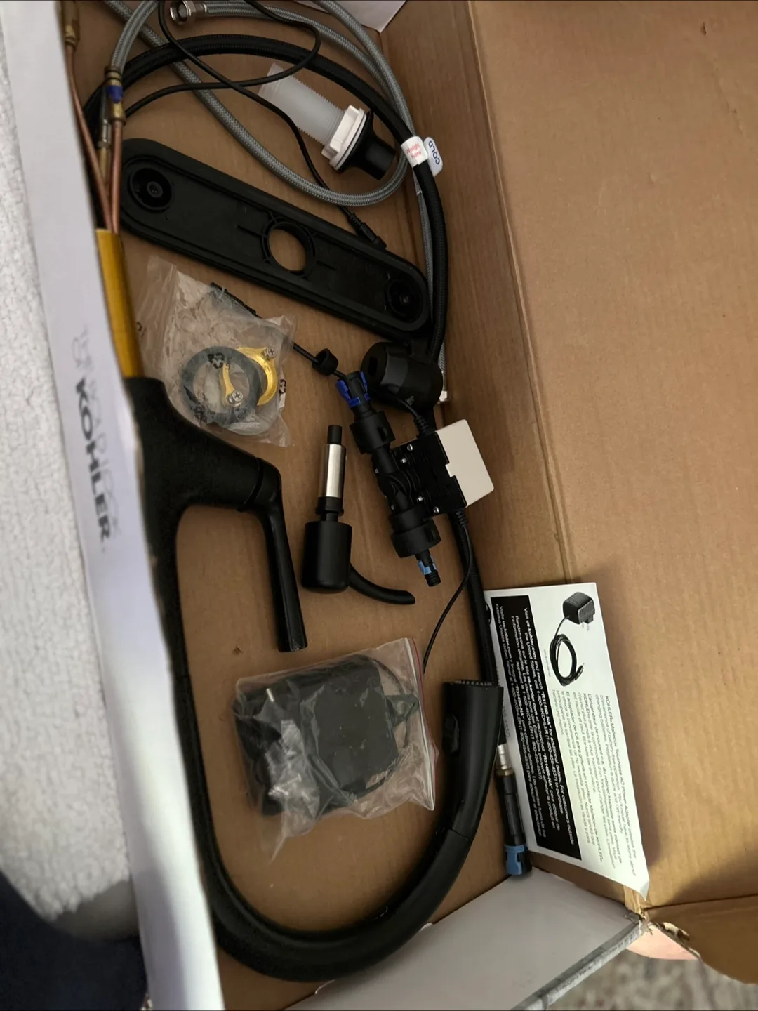 New Kohler R31498-NA Touchless Kitchen Faucet image indicator(2)