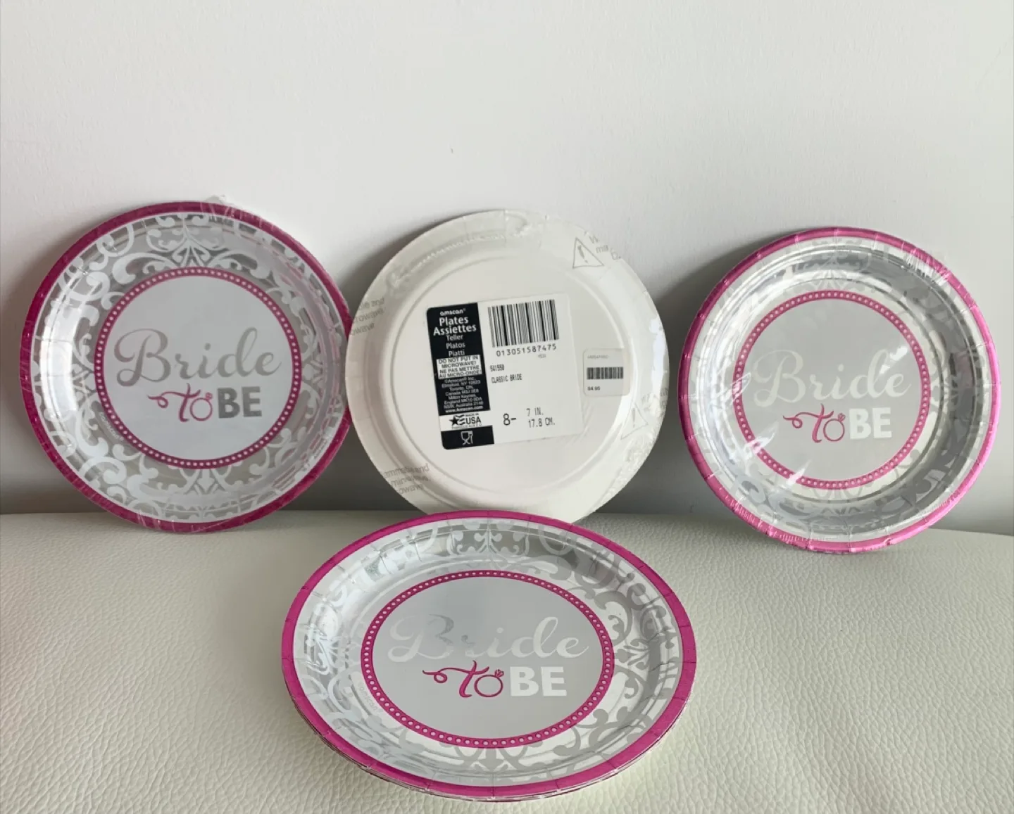 💍💕 “Bride to Be” Paper Plates/28 plates. thumbnail