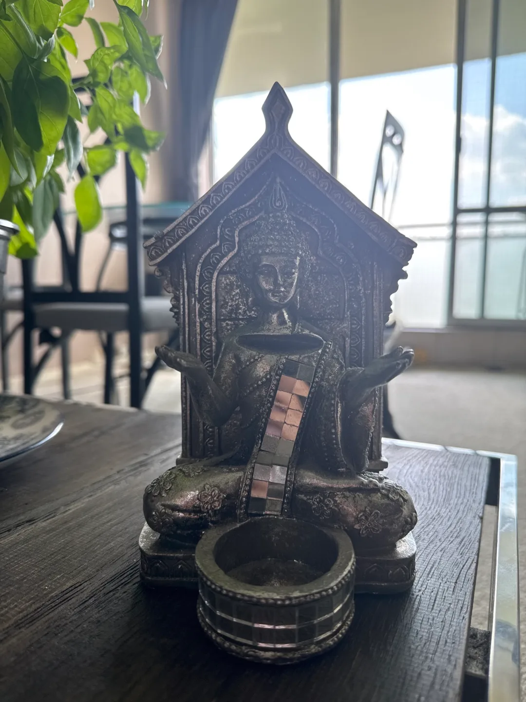 Buddha Statue Candle Holder thumbnail