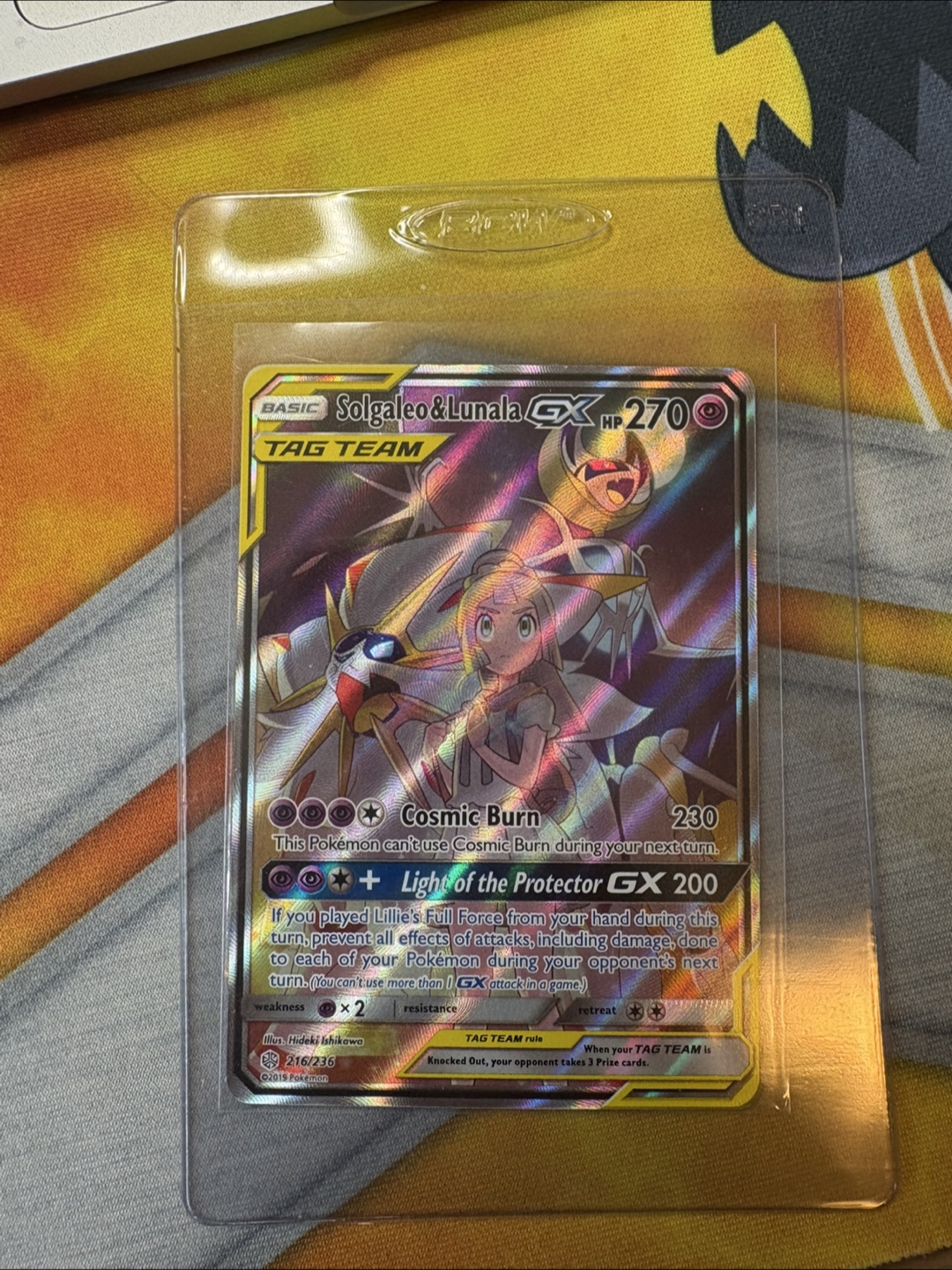 Solgaleo & Lunala GX Pokemon Card