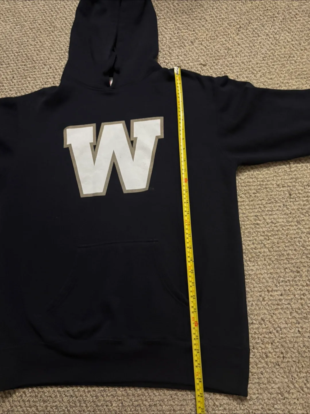 Winnipeg  Blue Bombers Hoodie  (see pictures for measurements) image indicator(6)
