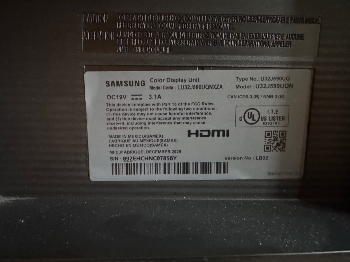 Samsung 32" 4K UHD Monitor - photo 3