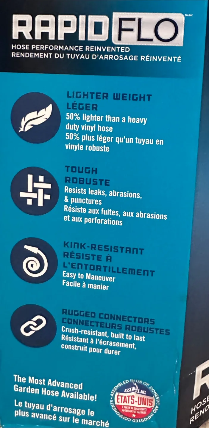 Rapid Flo 100ft Garden Hose image indicator(2)