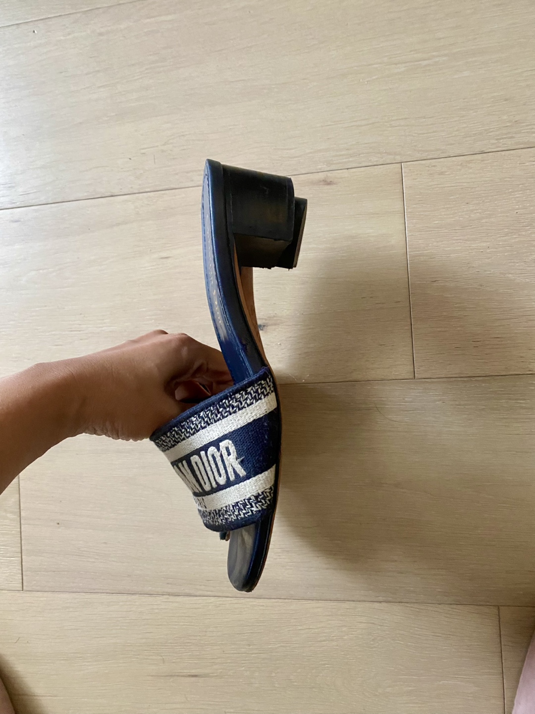 Paris Blue Slides - Size 38 - photo 3