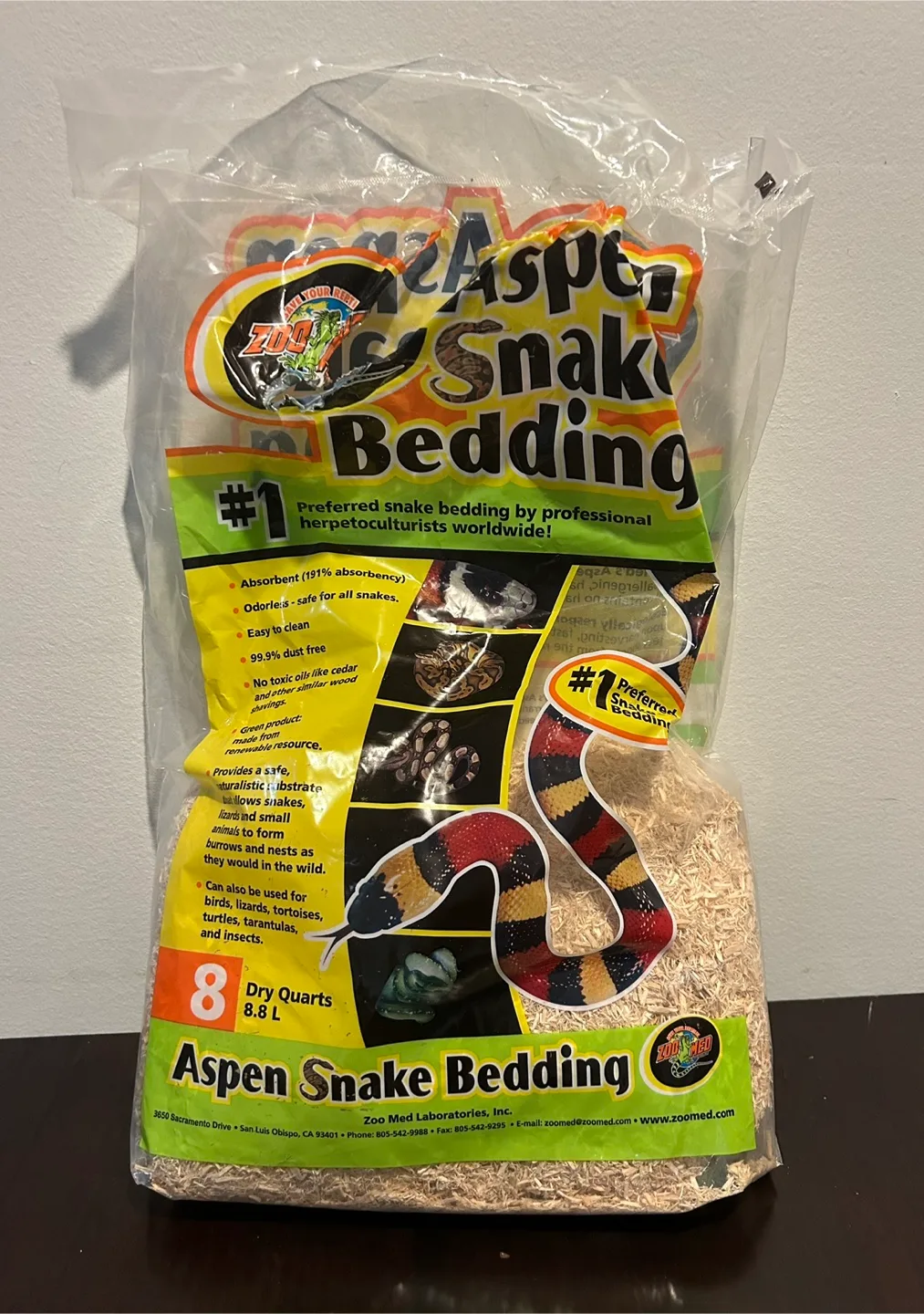 FREE 1/2 bag aspen shavings / snake bedding thumbnail