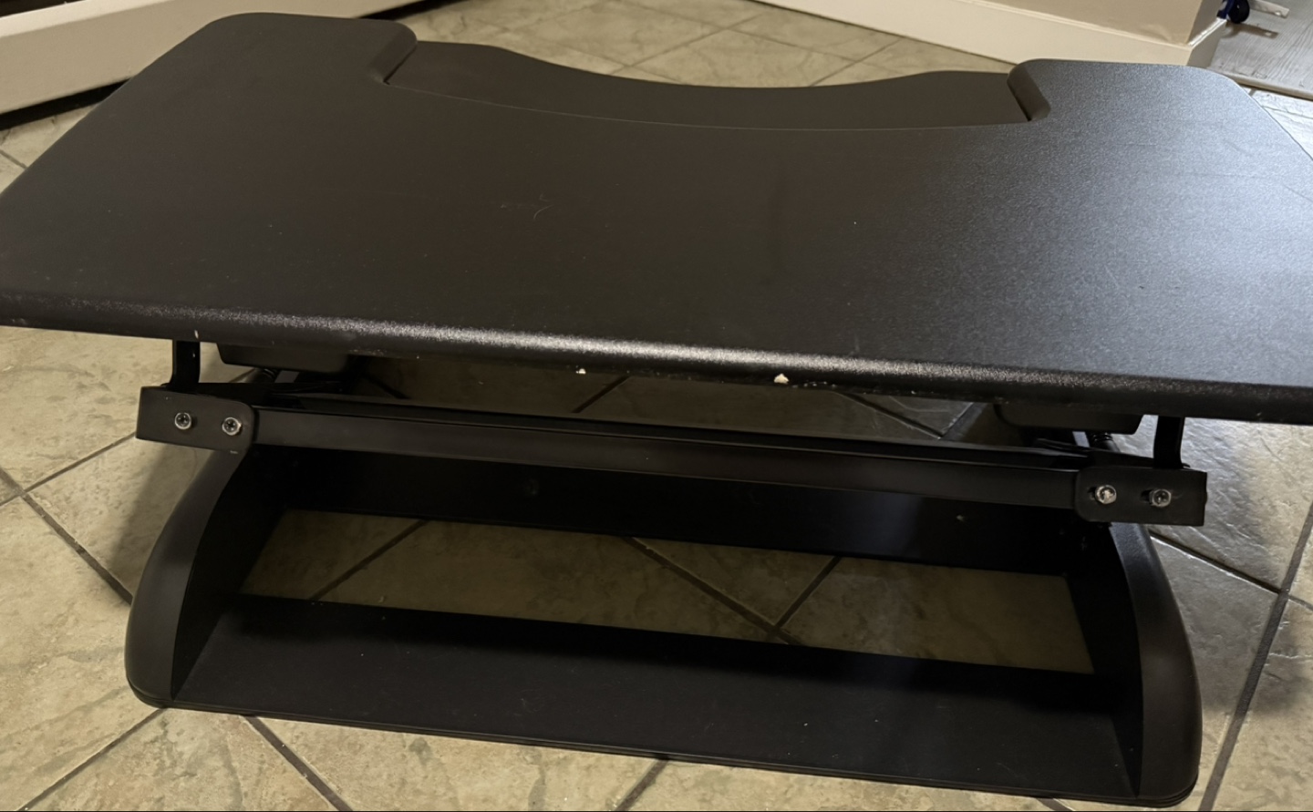 Black Standing Desk Converter - photo 3
