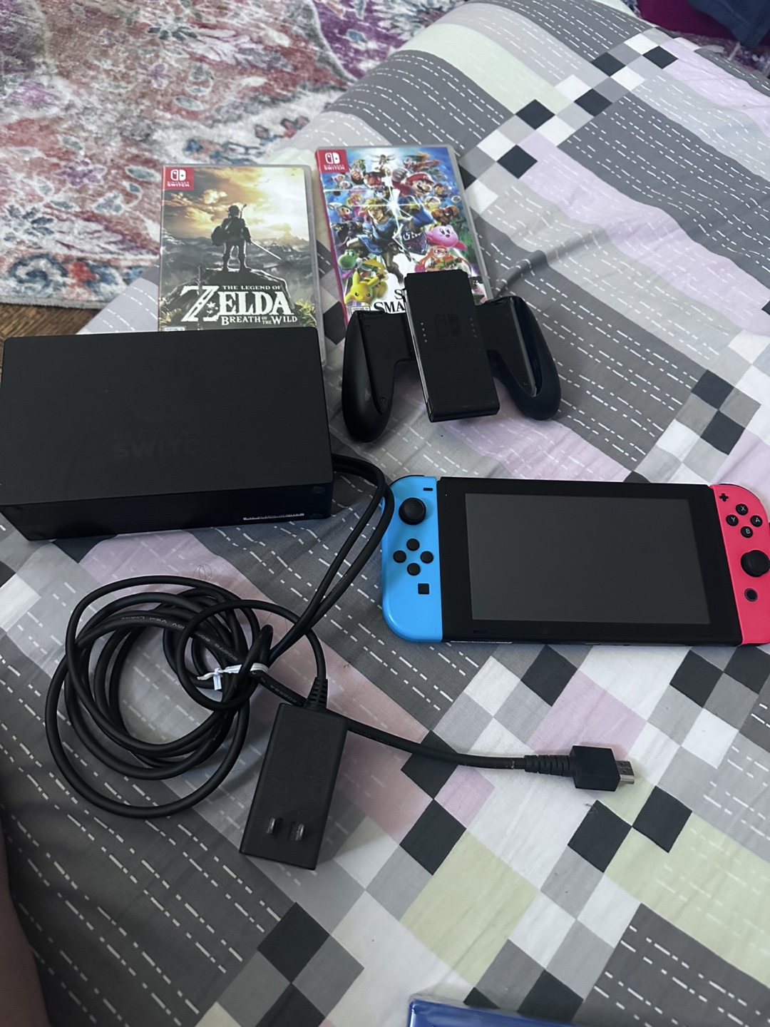 Nintendo Switch Console with Games