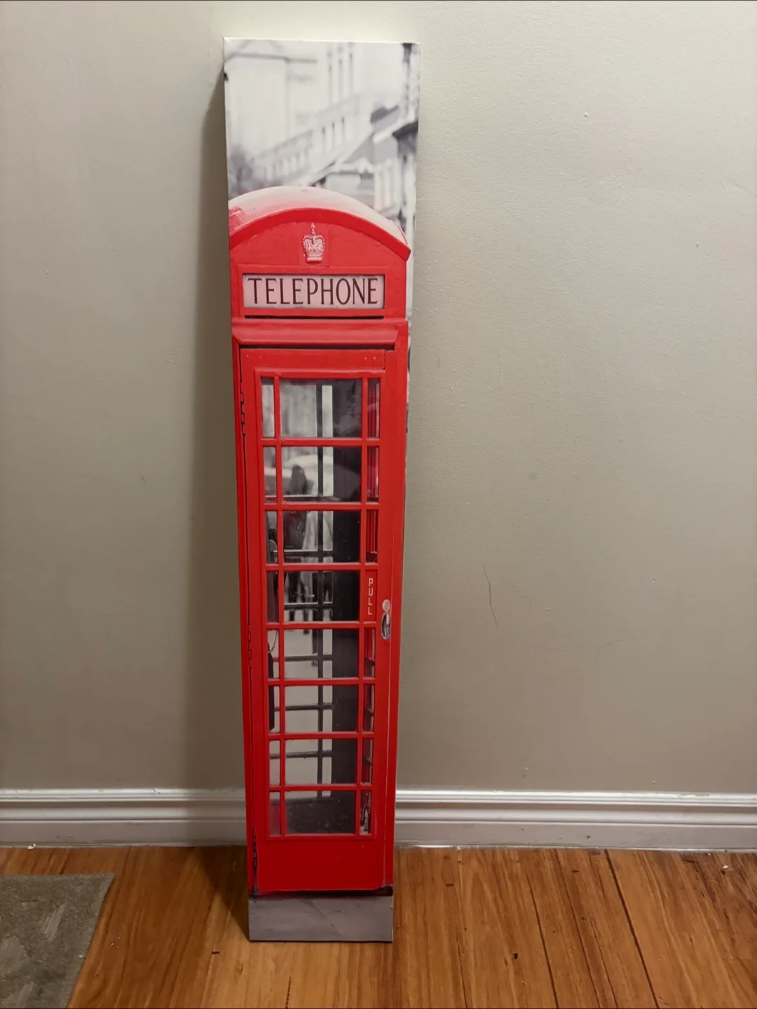 Red Telephone Booth Canvas Print thumbnail