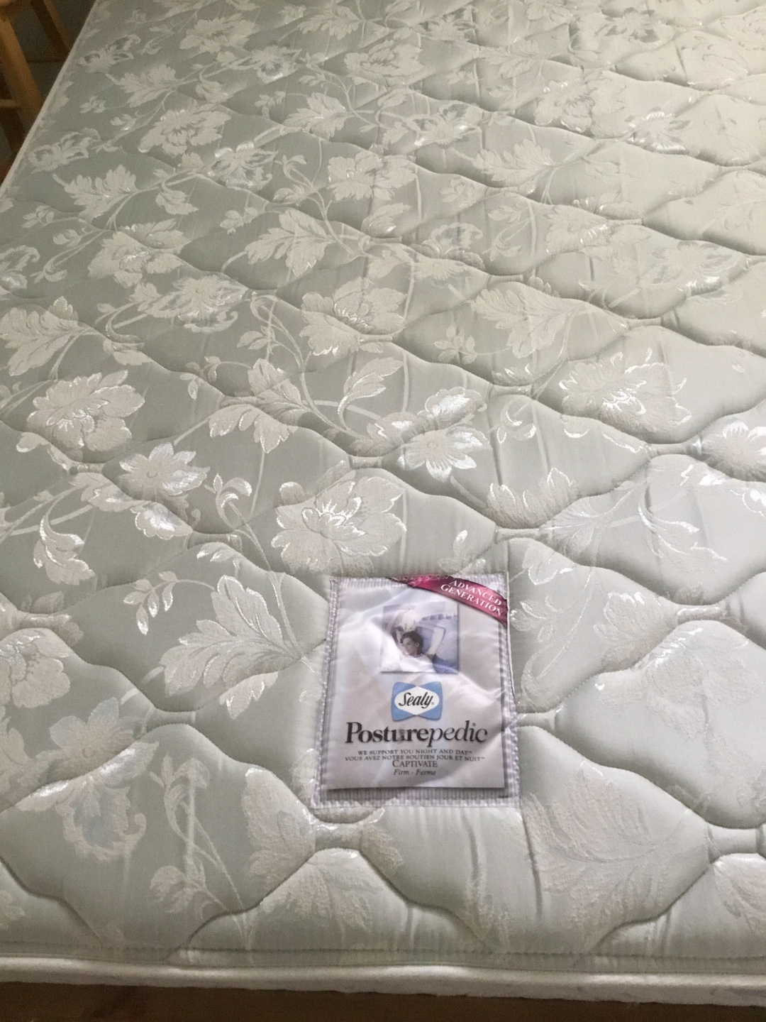 Double bed frame and mattress - photo 2