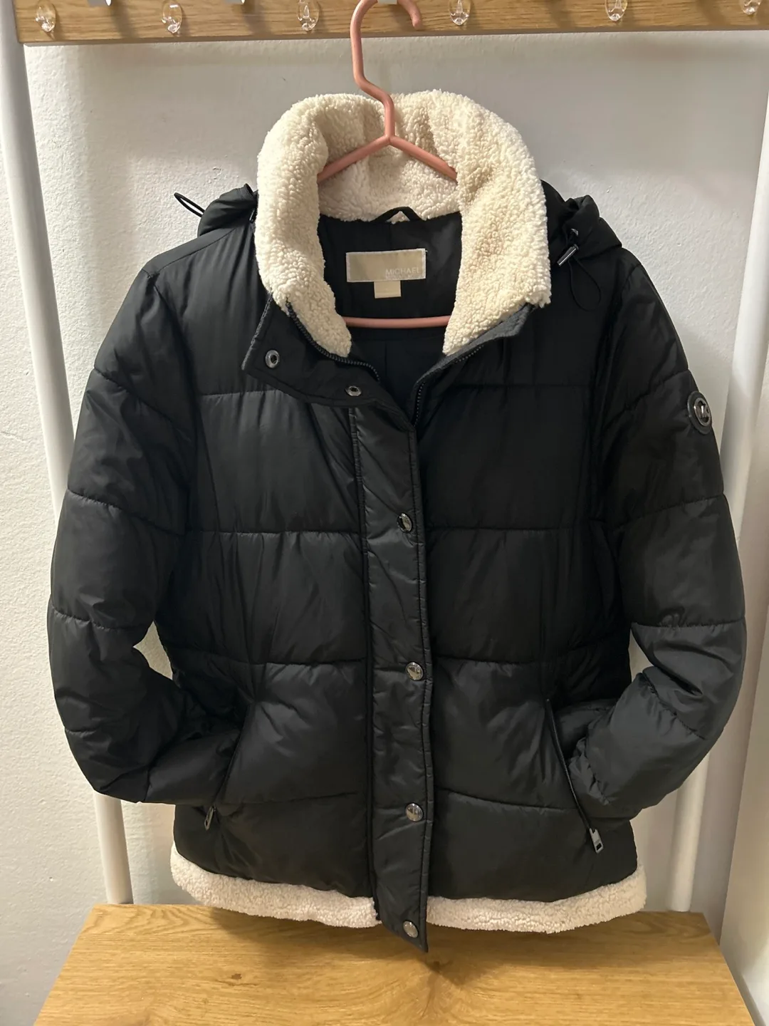 Michael Kors Black Puffer Jacket thumbnail