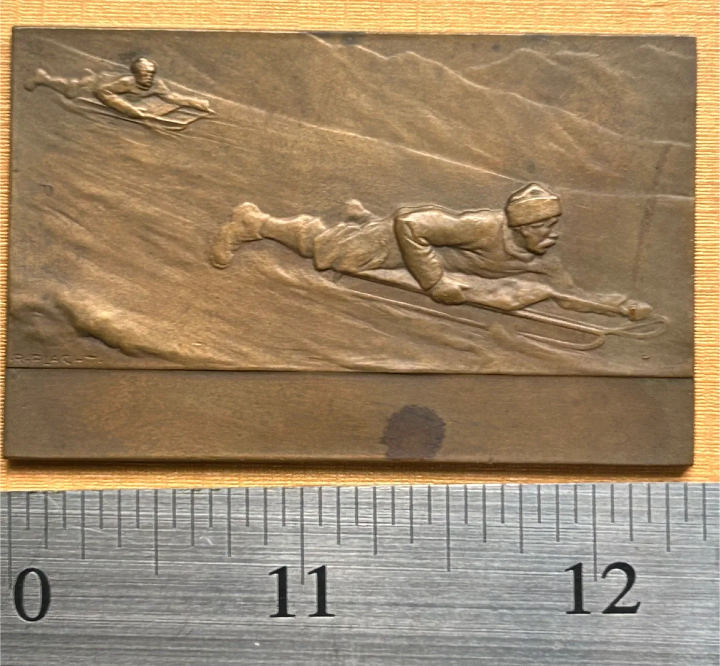 Signed Vienna Bronze men sport art sculpture antique image indicator(4)