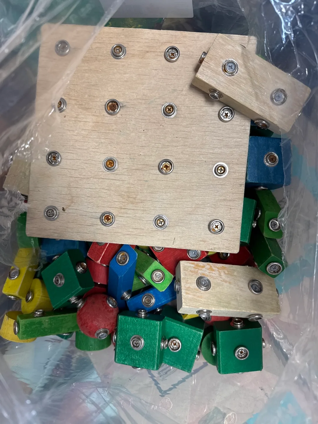 Wooden Construction Toy Set image indicator(2)