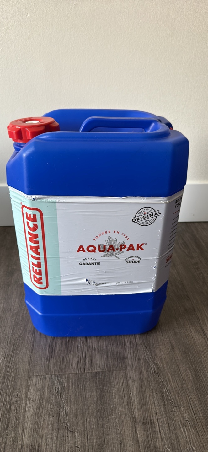 Reliance Aqua-Pak 20L Water Container