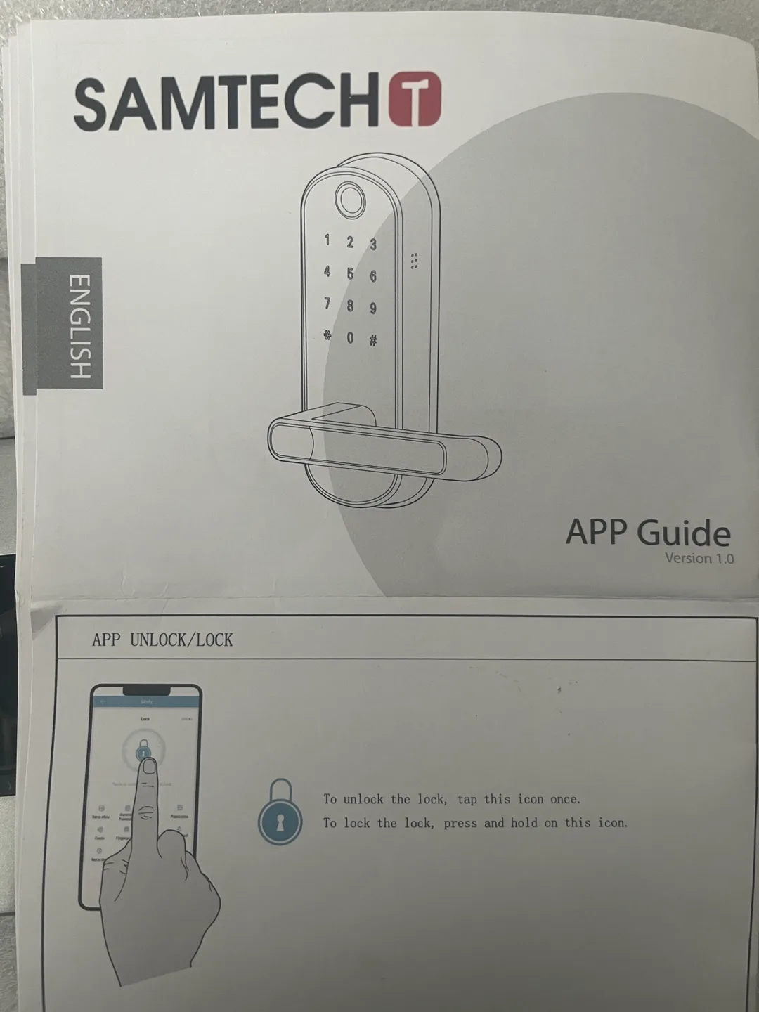 Samtech Smart Lock image indicator(2)