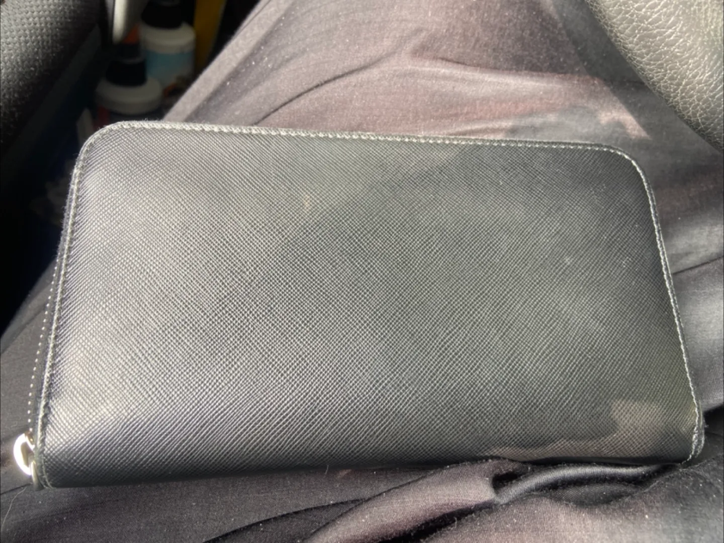 PRADA long zip document card wallet  AUTHENTIC image indicator(2)