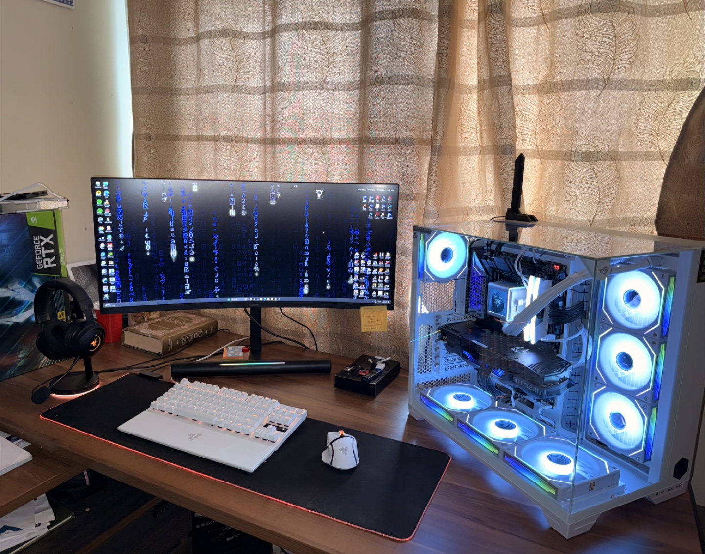 Custom White Gaming PC