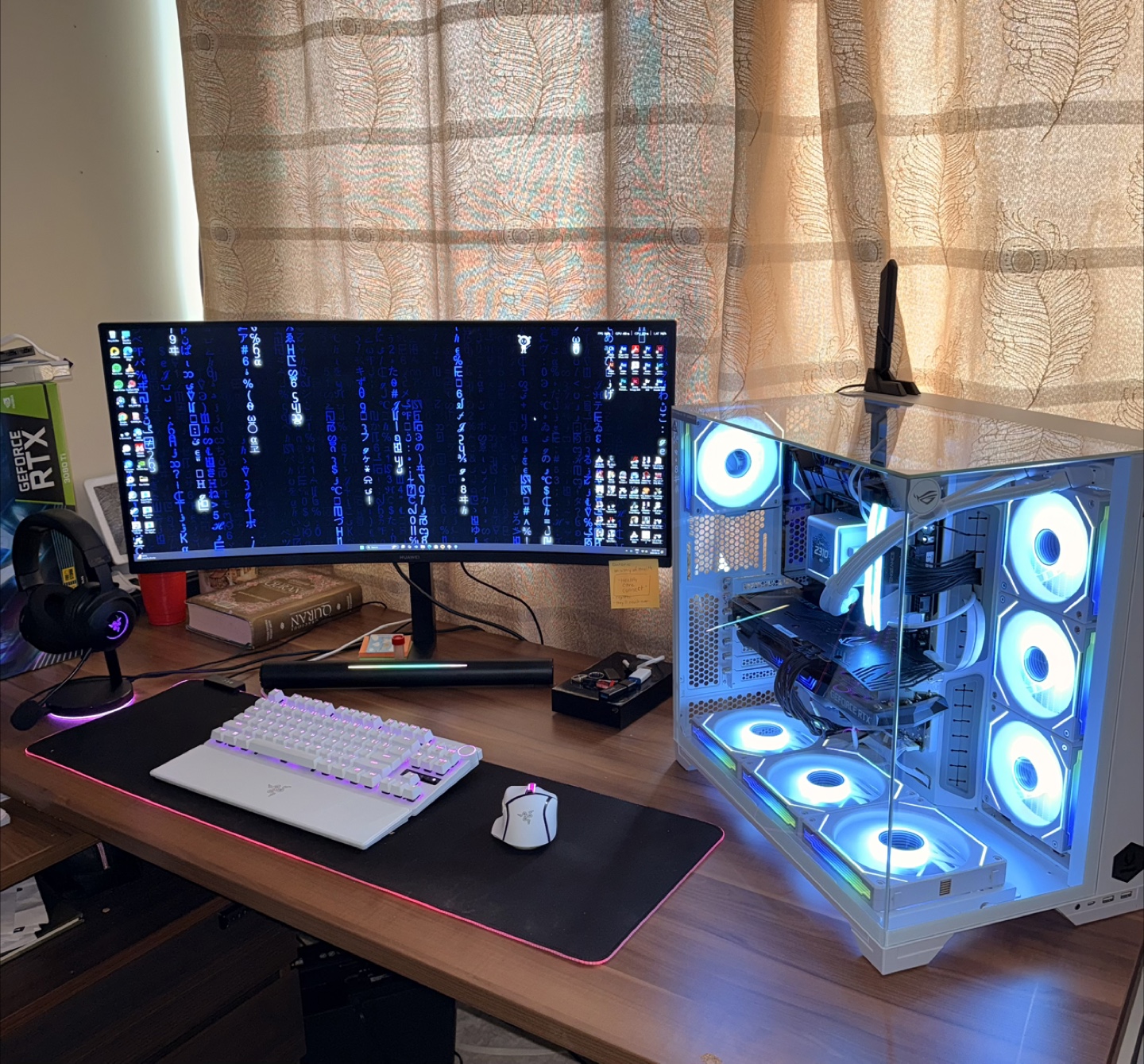 Custom White Gaming PC - photo 3