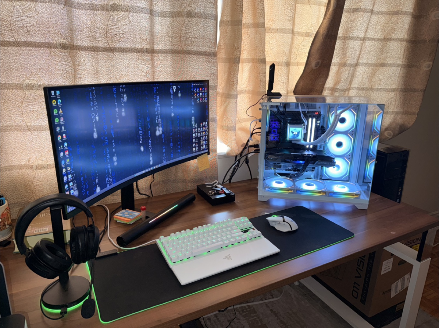 Custom White Gaming PC - photo 2