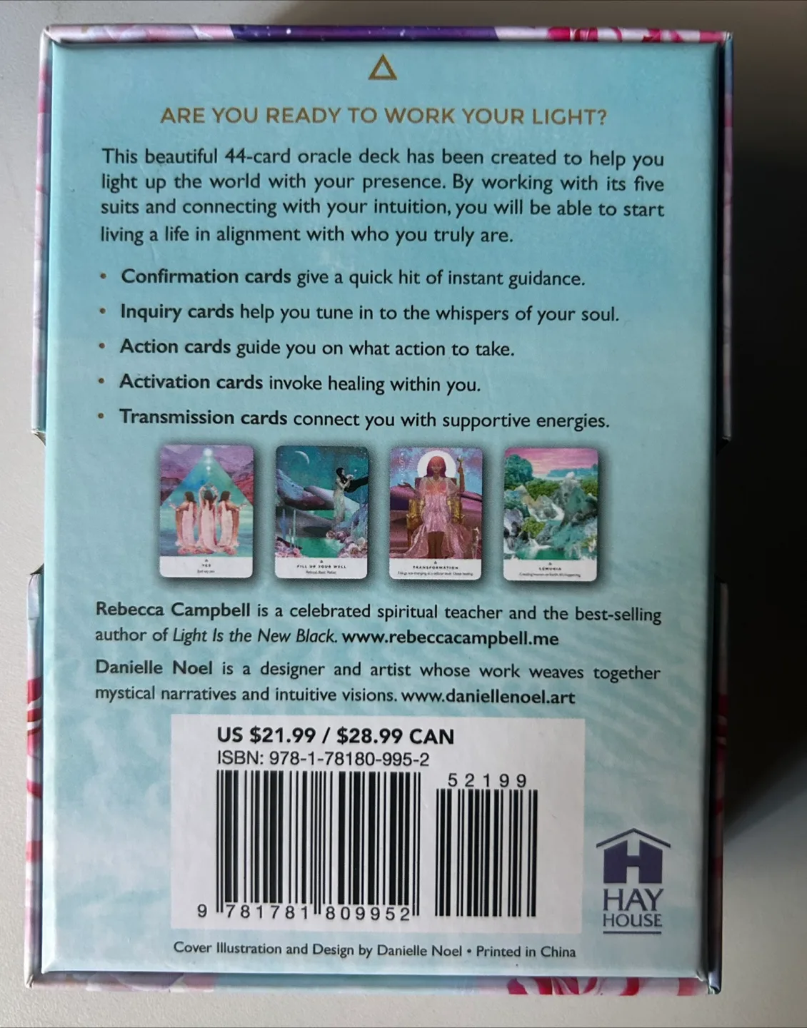 New: Work Your Light Oracle Cards by Rebecca Campbell image indicator(2)