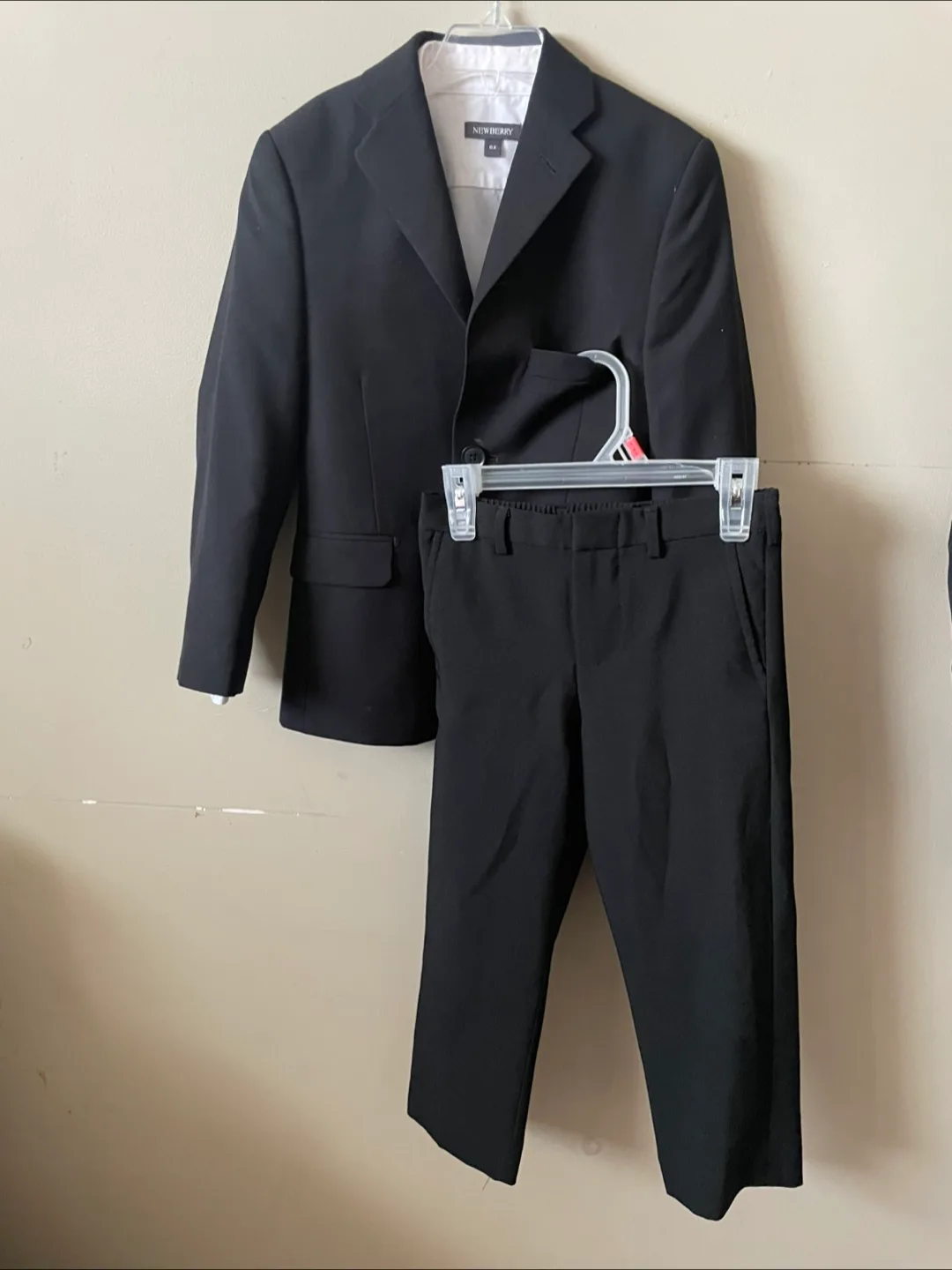 Bellissimo Kids Black Suit with pants set - Size 5-6 thumbnail