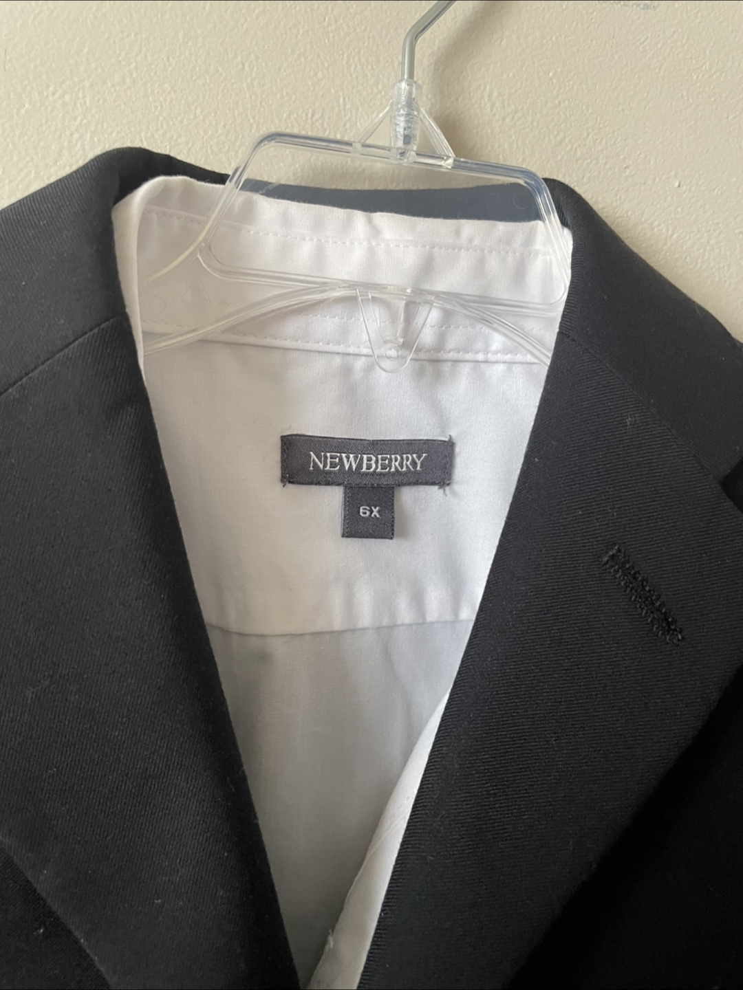 Bellissimo Kids Black Suit with pants set - Size 5-6 - photo 3