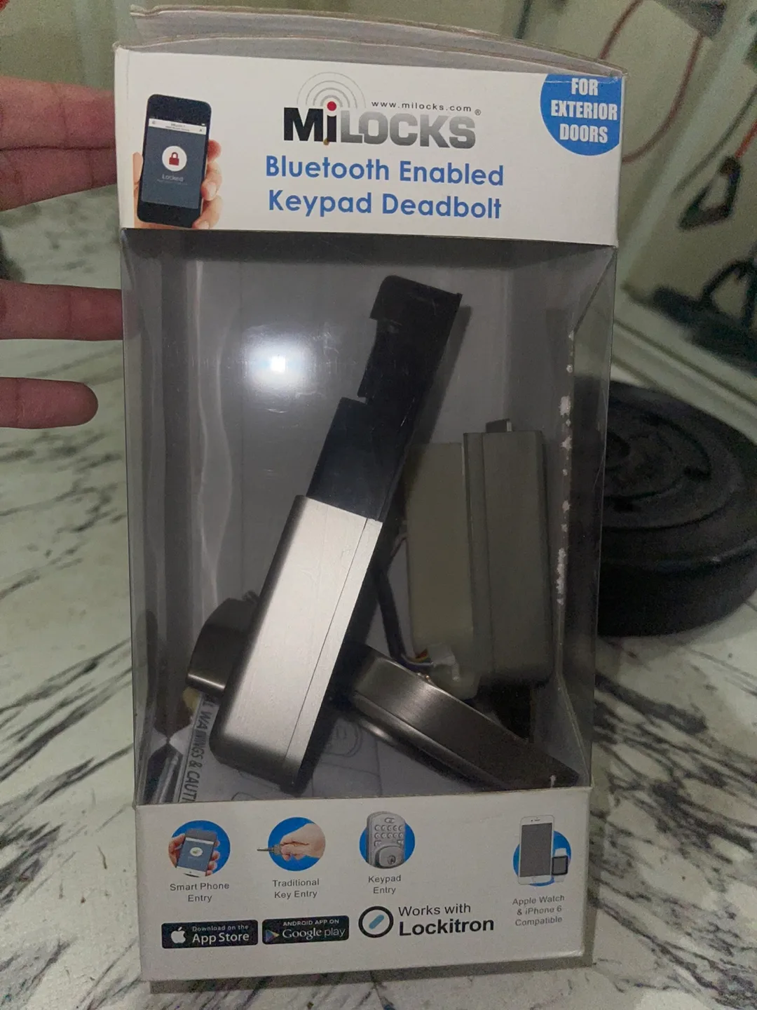 MiLocks Bluetooth Enabled Keypad Deadbolt - New in Box! thumbnail