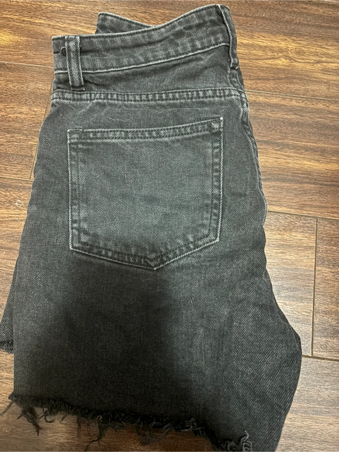 H&M Black Denim Shorts - Size US 2 - photo 2