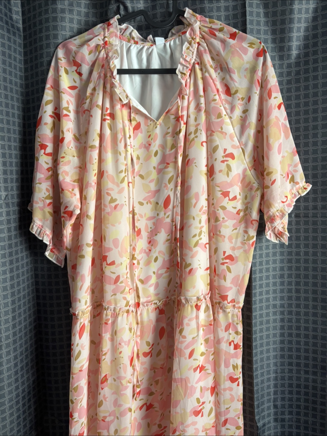 Floral Print Dress - SizeXl - photo 2