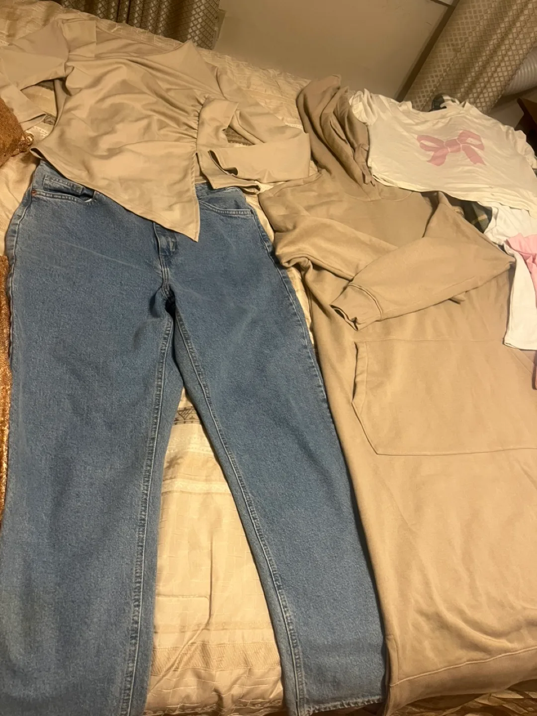 H&M Jeans & George Hoodie Dress image indicator(5)