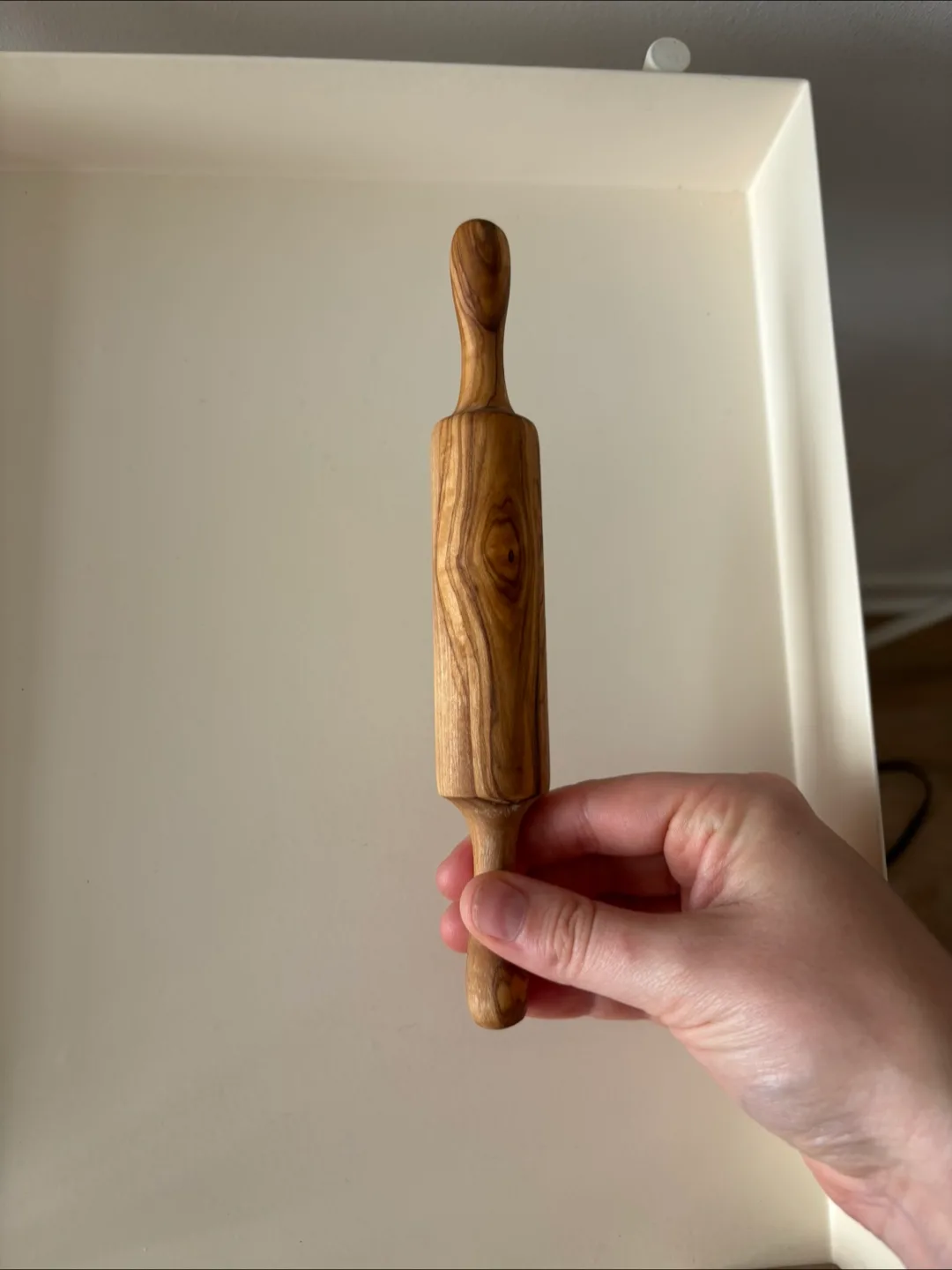 Mini New Handmade Wooden Rolling Pin - 7 Inches thumbnail